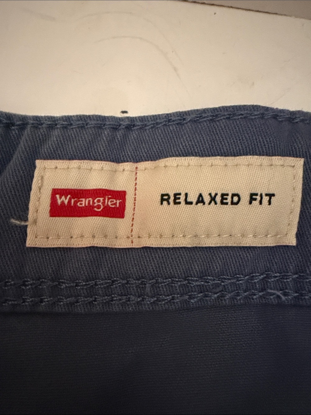 Wrangler Relaxed Fit Men’s 34 Blue Cargo Shorts 9” inseam. - Picture 2 of 7